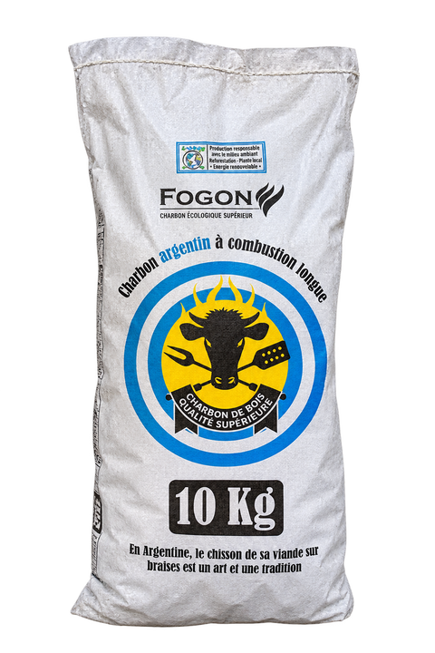 Charbon de bois argentin Fogón 10 kg