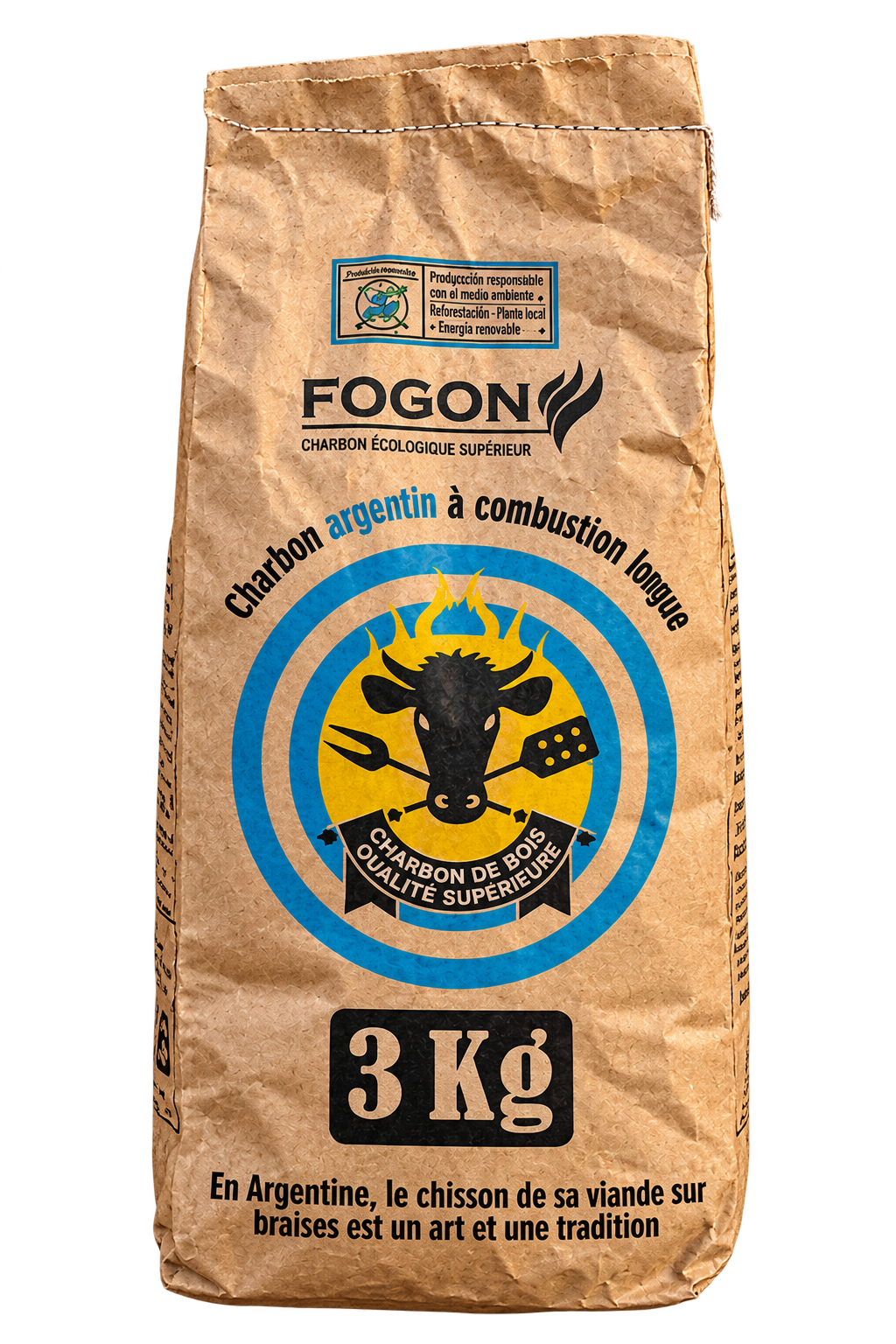 Carbón Fogón 3 kg